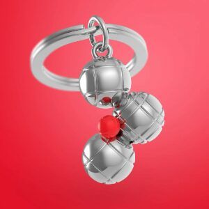 Porte-clés Metalmorphose - Porte-clés Boules de pétanque