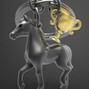Porte-clés Metalmorphose cheval