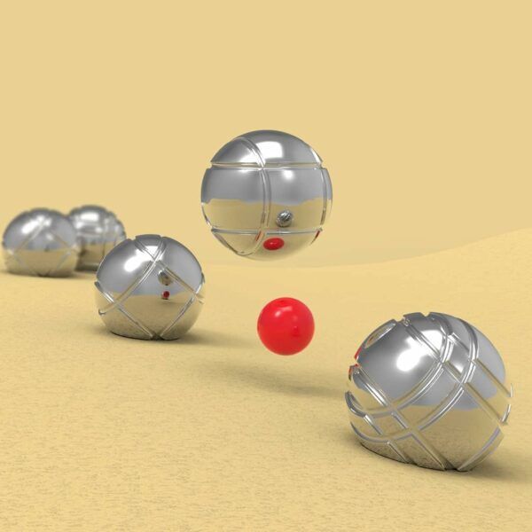 Porte-clés Metalmorphose - Porte-clés Boules de pétanque – Image 3